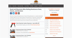 Desktop Screenshot of bicyclerollingresistance.com